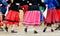 Traditional dance costumes in Dobrogea