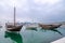 Traditional Dhow boats at MIA park, Doha, Qatar