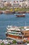 Traditional Dhows Loading in Dubai