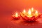 Traditional Diya Lamp Festival, Happy Diwali Candle Lantern Lamp Background