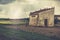 Traditional dovecote in Zamora, buildings made of adobe, mud brick and straw Spain