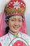 Traditional dressed Zhuang minority girl, Longji, China