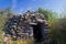 Traditional dry-stone farmers hut in Languedoc, France