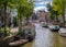 Traditional dutch buildings in Amsterdam