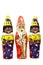 Traditional Dutch chocolate sinterklaas figures