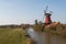 Traditional Dutch Greetsiel twin mill