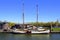 Traditional Dutch sail ship `Schuttevaer`