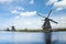 Traditional dutch windmill