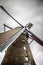 Traditional Dutch Windmill at Kinderdijk