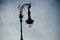 Traditional electric street lamps in Berlin Germany