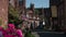 Traditional England with country village Great budworth Cheshire