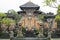 Traditional entrance to Hindu temple in Ubud, Bali