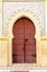 Traditional entry door. Fes. Morocco