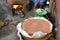 Traditional Ethiopian food - injera