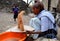 Traditional Ethiopian food - injera