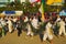 A traditional event to celebrate the good fishing held at Gwangalli Beach in Busan