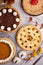 Traditional fall pies