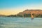 Traditional felucca boats on the Nile River