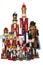 Traditional figurine christmas nutcracker