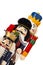 Traditional figurine christmas nutcracker