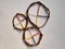 Traditional first nations medicine wheel made by a first nations person in Canada