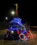 The Traditional Fishermans Christmas Tree made up of Crab and Lobster Pots at Arbroath Harbour.