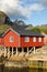 Traditional Fishermen Cabins in the Village of Å in the Lofoten Islands