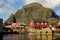 Traditional Fishermen Cabins in the Village of Å in the Lofoten Islands