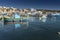 Traditional fishing boats in Marsaxlokk, Malta