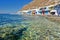 Traditional fishing village. Klima, Milos. Cyclades islands. Greece