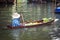 Traditional floating market in Bangkok, Thailand