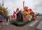 The traditional flowers parade Bloemencorso from Noordwijk to Haarlem in the Netherlands.