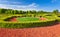 Traditional french garden. Rundale palace , Latvia