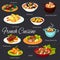 Traditional French meals, France cuisine menu