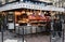 The traditional French oyster bar located in Saint-Germain district , Paris, France