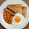 Traditional Fried English Breakfast