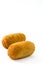 Traditional fried Spanish croquetas croquettes isolated