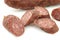 Traditional frisian smoked and dried sausages