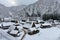 Traditional gassho style houses at Gokayama Gassho no Sato, Japan