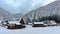 Traditional gassho style houses at Gokayama Gassho no Sato, Japan