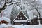 Traditional gassho style houses at Gokayama Gassho no Sato, Japan