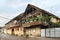 The traditional german dwelling house in Bolnisi city, Georgi