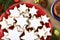 Traditional German Zimtsterne Cinnamon Stars Christmas Cookies