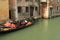 Traditional gondolas in Venice