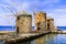 Traditional Greece series - windmills of Chios island. Eastern Aegean