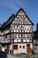 Traditional half-timbered house