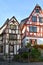 Traditional half timbered houses in Bacharach