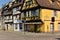 Traditional half-timbered houses in the old town. Colmar, Haut-Rhin, Alsace, France