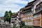 Traditional half timbered houses in Strasbourg, France