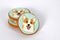 Traditional handmade painted gingerbread with welsh corgi dog portraits. Beautiful cookies decorated by colorful frosting. Idea fo